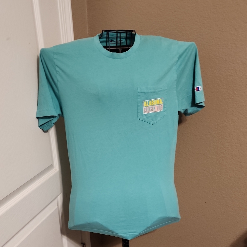 Alabama Crimson Tide Champion Teal Pocket Tee